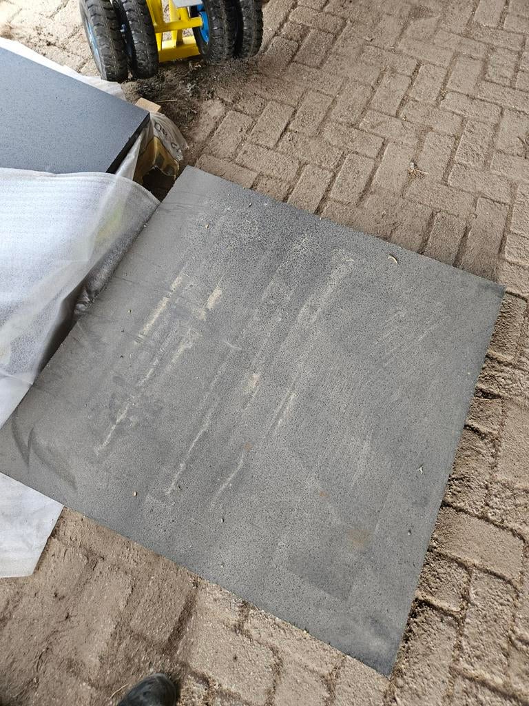 100x100 tegel 2x, Tuin en Terras, Tegels en Klinkers, Ophalen