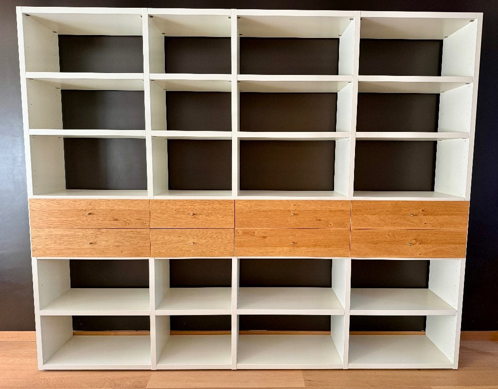 Boekenrek/wandmeubel gratis af te halen, Huis en Inrichting, Ophalen, 200 cm of meer, Zo goed als nieuw, 200 cm of meer