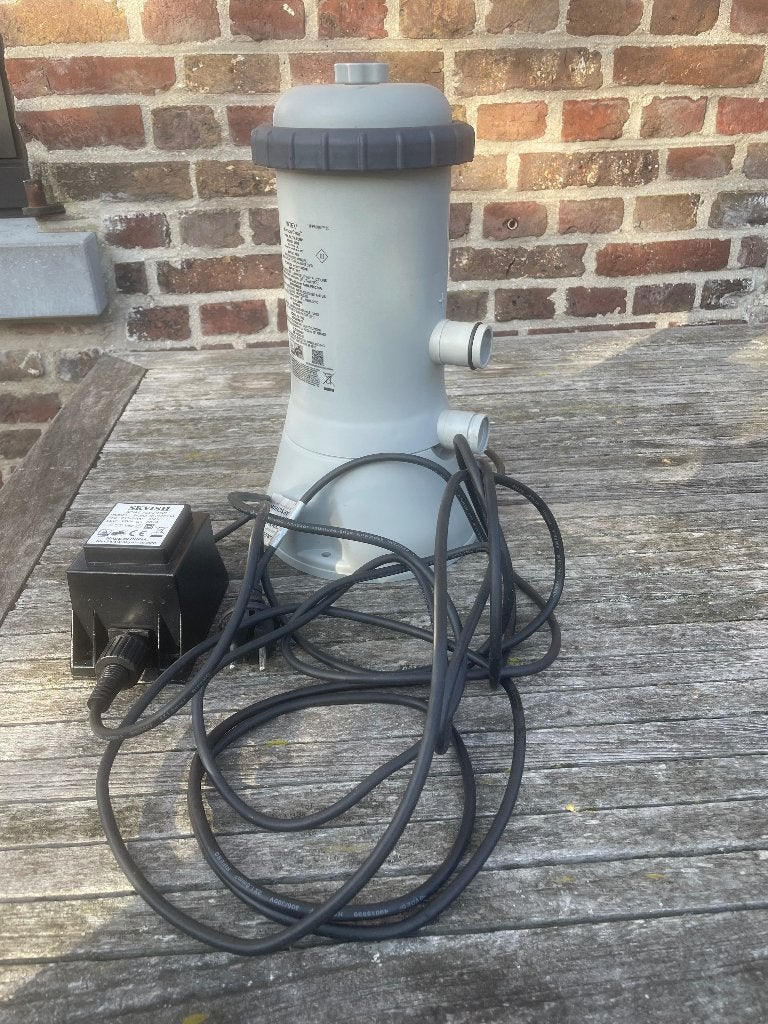 Intex zwembad filterpomp 638g, Tuin en Terras, Ophalen, Gebruikt, Zwembadpomp