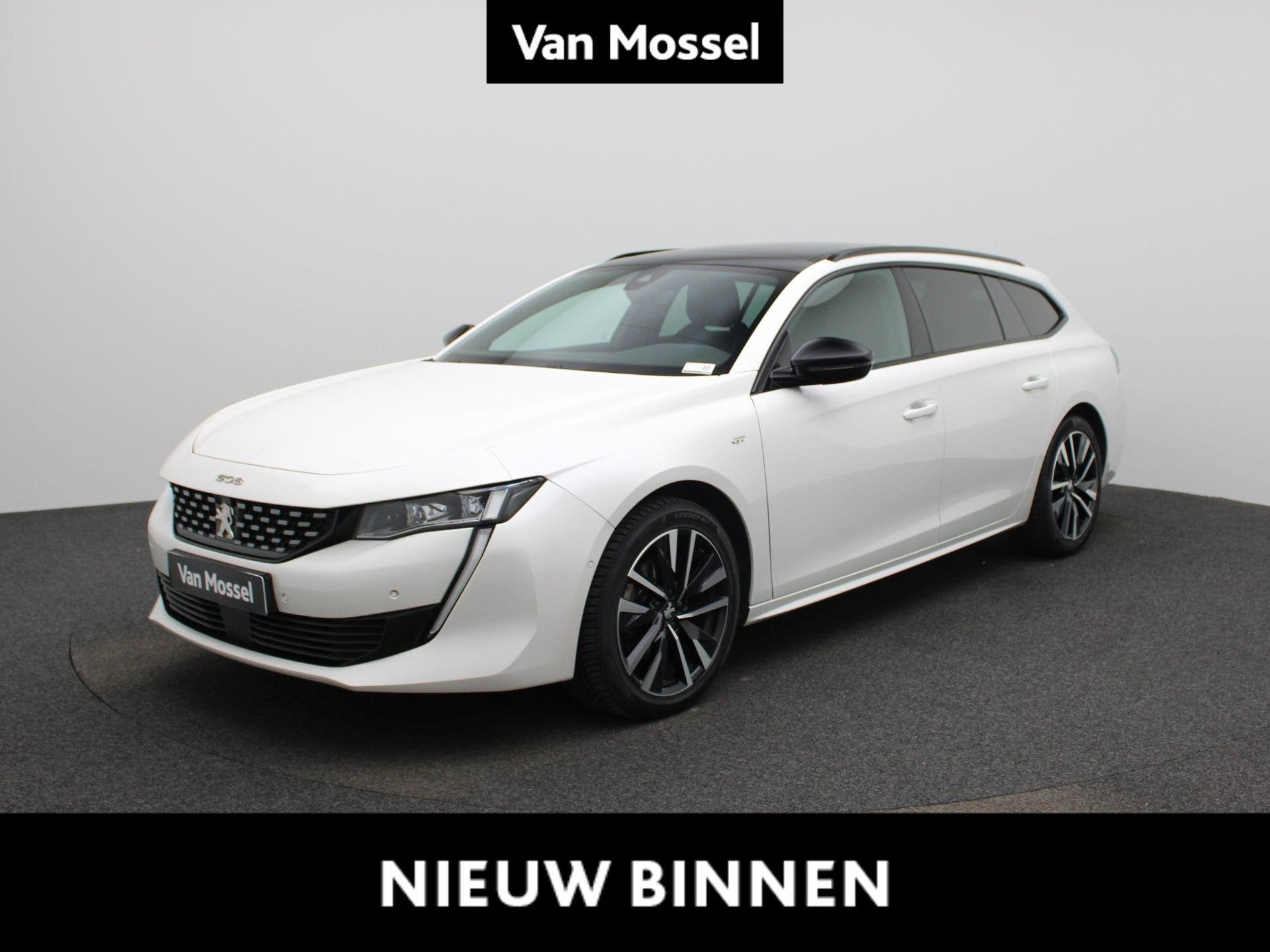 Peugeot 508 SW 1.5 BlueHDi 130 S&S EAT8 GT | Camera | PDC V+, Auto's, Stof, 4 cilinders, 1505 kg, Wit