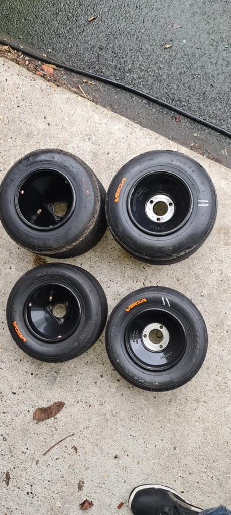 Velgenset, Sport en Fitness, Karting, Ophalen, Kart