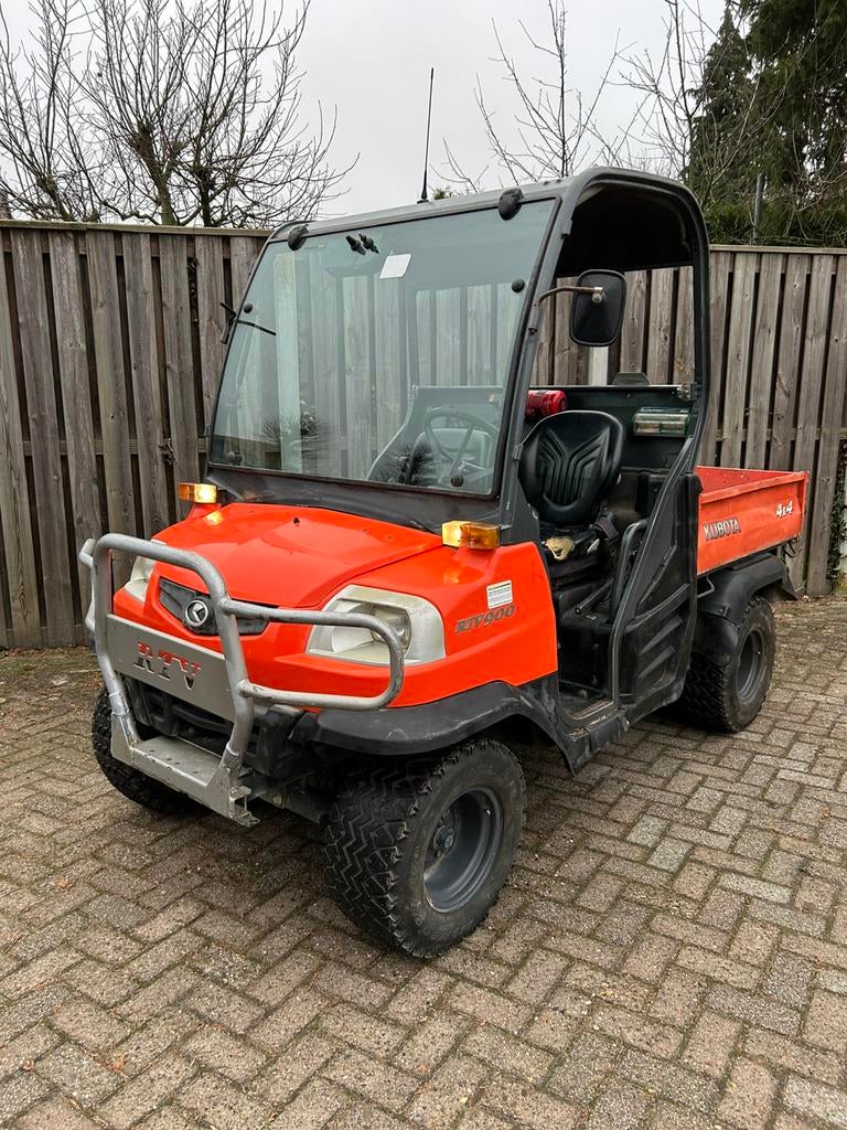 Kubota rtv 900 4x4 gator, Ophalen