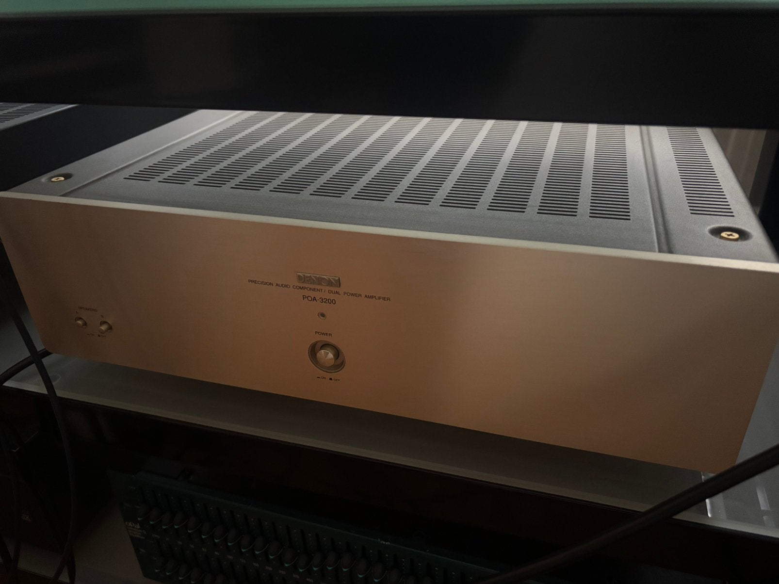 Denon POA 3200 (Amplificateur double mono Hi-Fi 2x 120 W), Enlèvement, Comme neuf