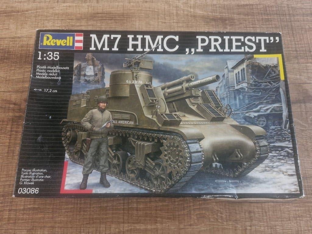 Revell 1/35 M7 HMC Priest, Hobby en Vrije tijd, Tank, Nieuw, Ophalen of Verzenden, 1:32 tot 1:50