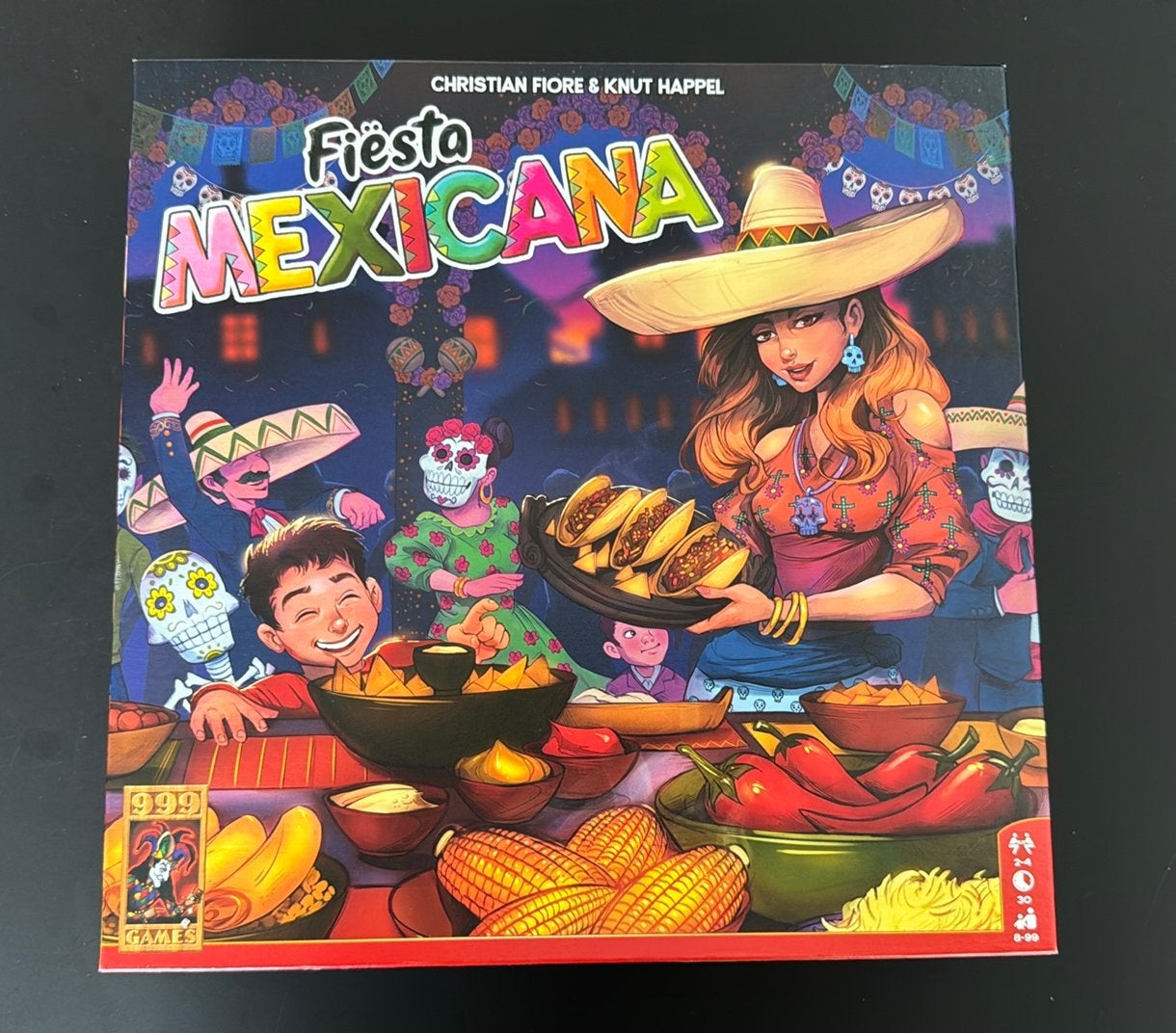 Fiesta mexicana spel 999 games, Hobby en Vrije tijd, Ophalen, Zo goed als nieuw