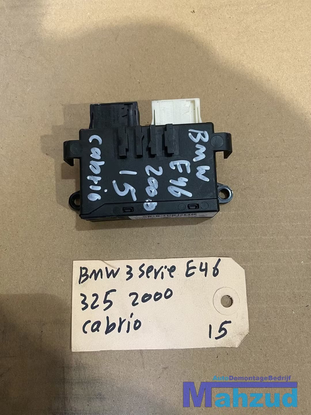 BMW 3 SERIE E46 elektrische spiegel module 61316913364, Petuelring 130
80788  Munich, DE, Info@bmw.de, Utilisé, BMW