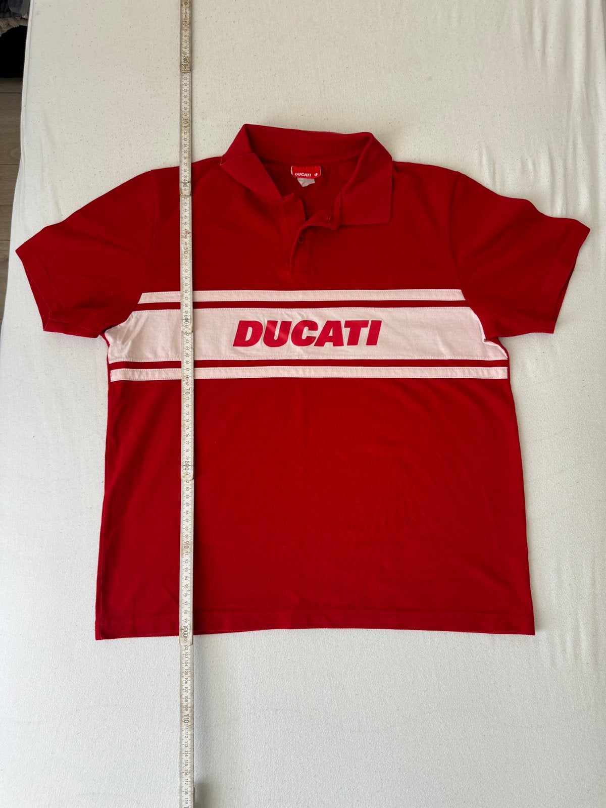 Polo Ducati - rouge - en bon état, Vêtements | Hommes, Polos, Envoi, Comme neuf, Taille 56/58 (XL), Rouge