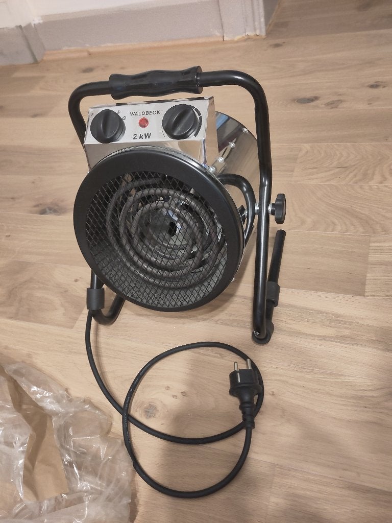 appareil de chauffage électrique, Bricolage & Construction, 800 watts ou plus, Moins de 60 cm, Comme neuf, Enlèvement