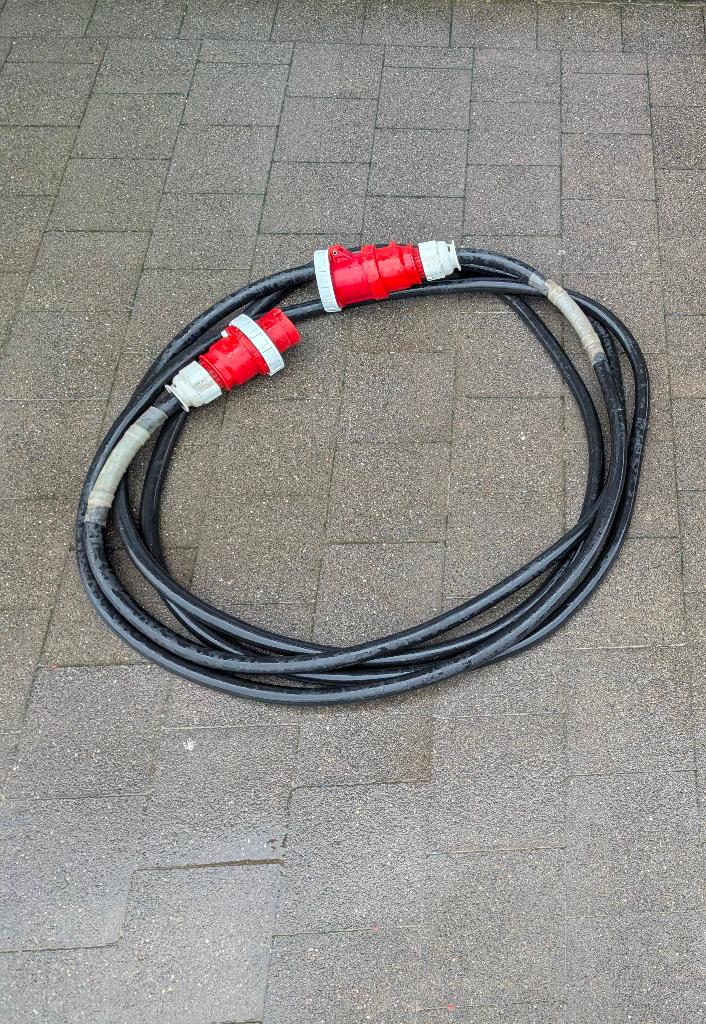 Kabel 63A - 10m - 5G16 - Prysmian/Bals (IP67), Enlèvement, Comme neuf, Câble ou Fil électrique