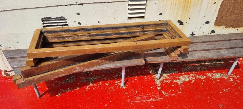 Meranti hardhout balken, 50 mm ou plus, Moins de 200 cm, Autres essences de bois, Enlèvement