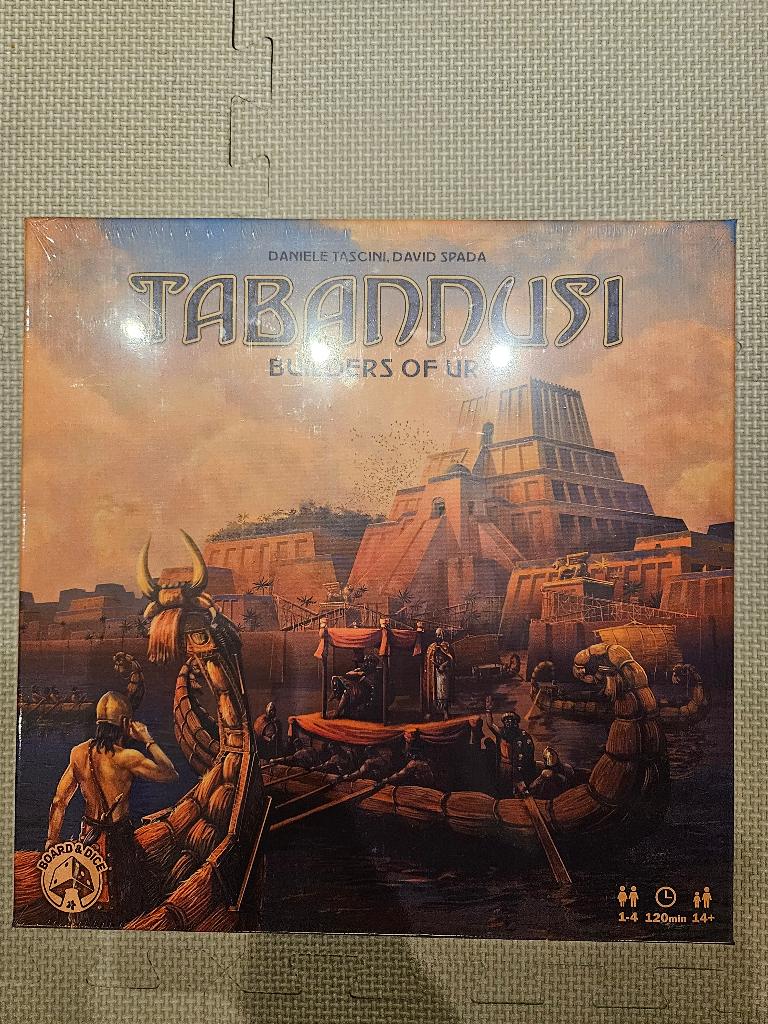 Tabannusi Builders of Ur - new in shrink - Board & Dice, Hobby en Vrije tijd, Een of twee spelers, Ophalen of Verzenden, Nieuw