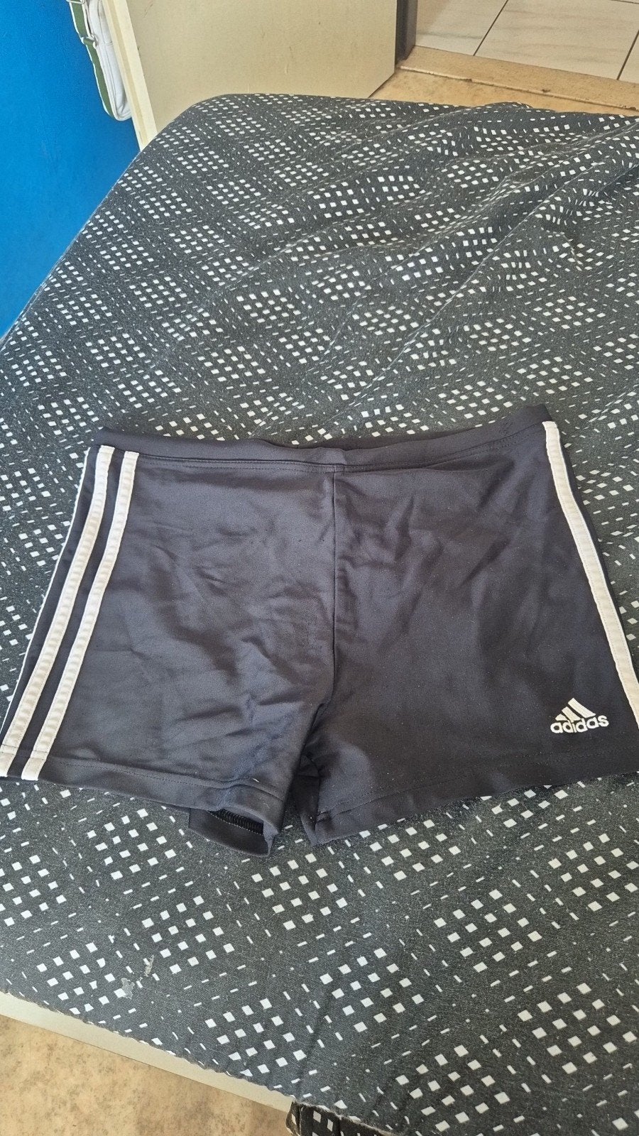Adidas zwarte zwemboxer — maat 34 (S/M), Kleding | Heren, Ondergoed, Ophalen of Verzenden, Zwart, Boxer