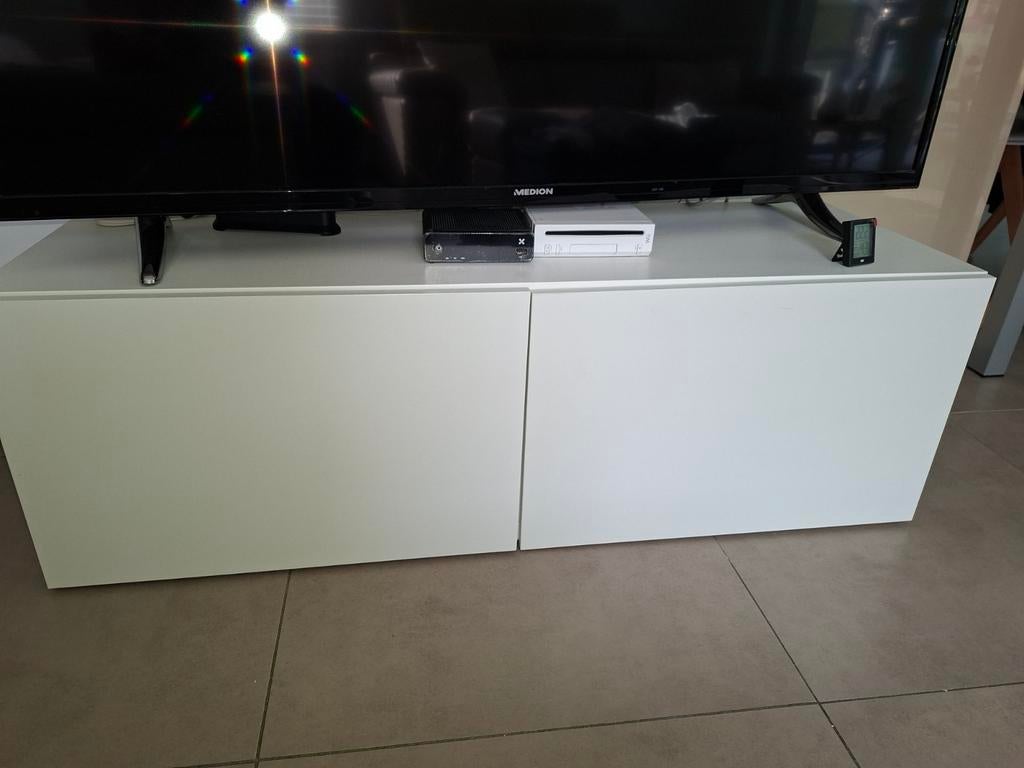 TV meubel Ikea Besta 1m20, Ophalen, 100 tot 150 cm