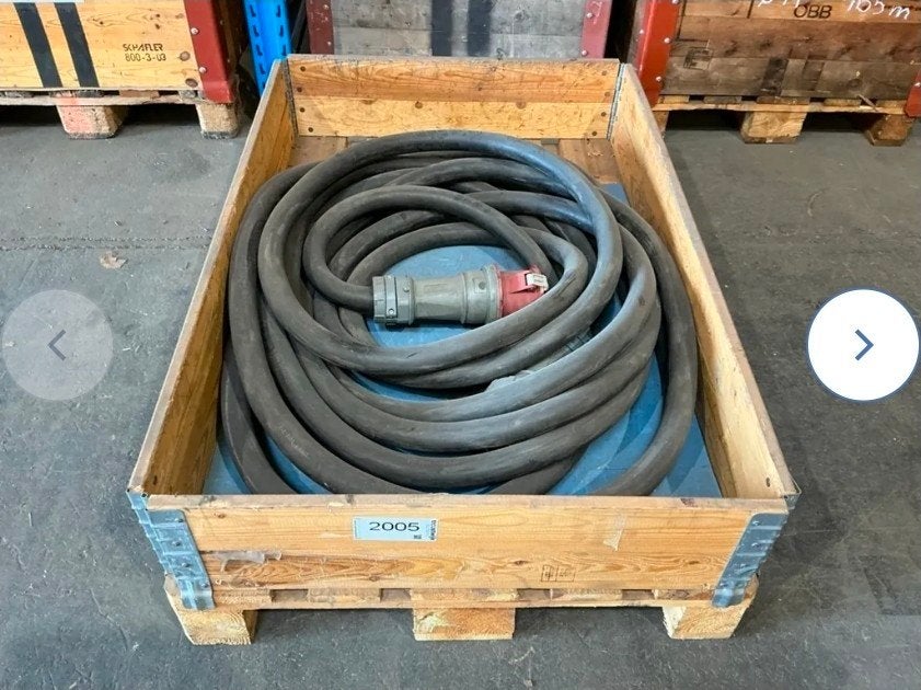 5G50mm2 totale elektrische kabel 18 meter, Ophalen, Zo goed als nieuw, Kabel of Snoer