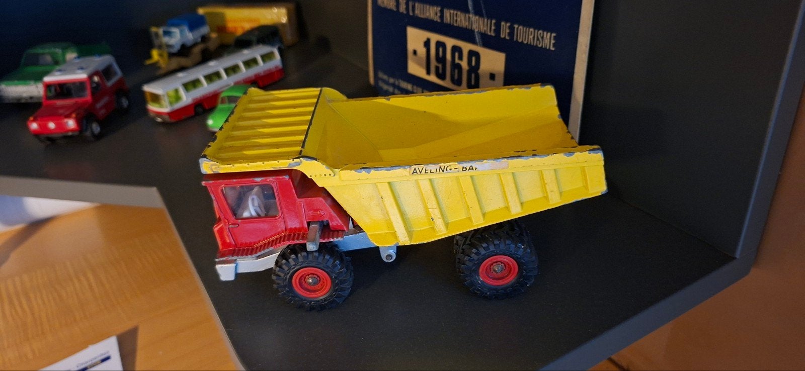 Dinky Toys benne fonctionnelle, Hobby & Loisirs créatifs, Enlèvement ou Envoi, Utilisé, Bus ou Camion, Dinky Toys