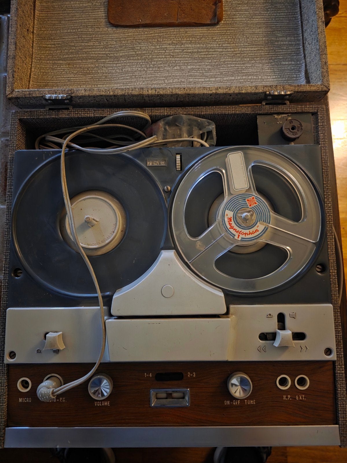 Novak bandrecorder, Audio, Tv en Foto, Bandrecorder, Ophalen, Bandrecorder