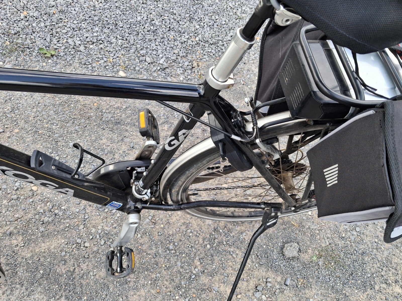 E bike  Koga, Ophalen