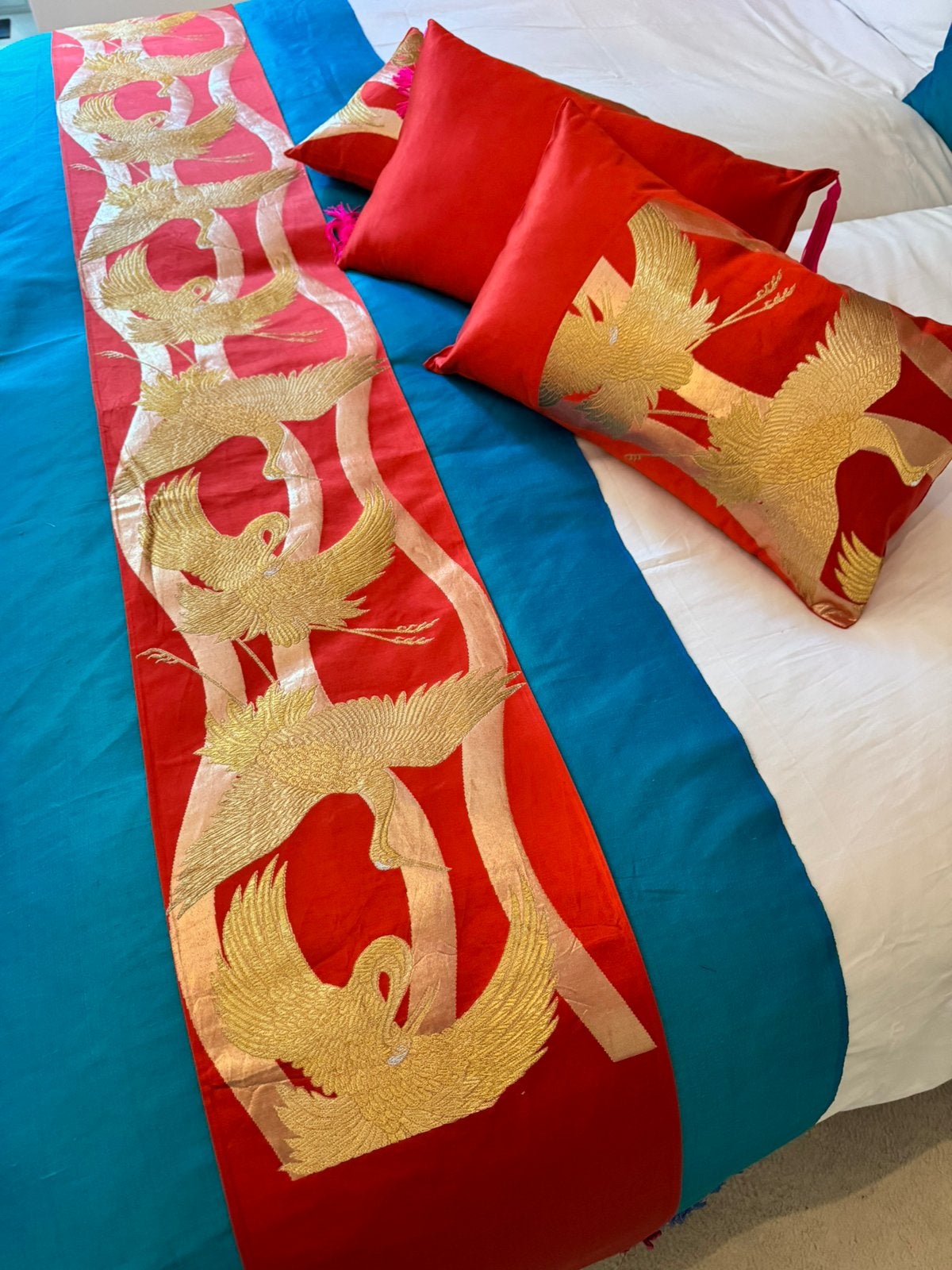 Luxe bed decoratie set, Verzenden