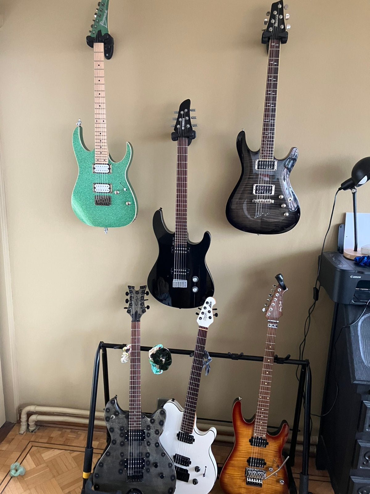 Gear tsunami ibanez -Yamaha-sterling-OLP-Harley benton, Muziek en Instrumenten, Snaarinstrumenten | Gitaren | Elektrisch, Ophalen of Verzenden