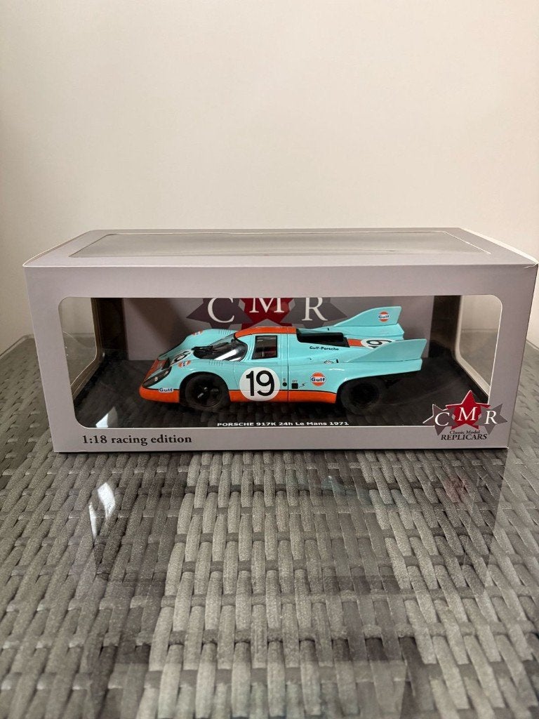 Porsche 917K #1924h du Mans 1971 1:18 CMR, Enlèvement ou Envoi, Neuf, Voiture, Autres marques