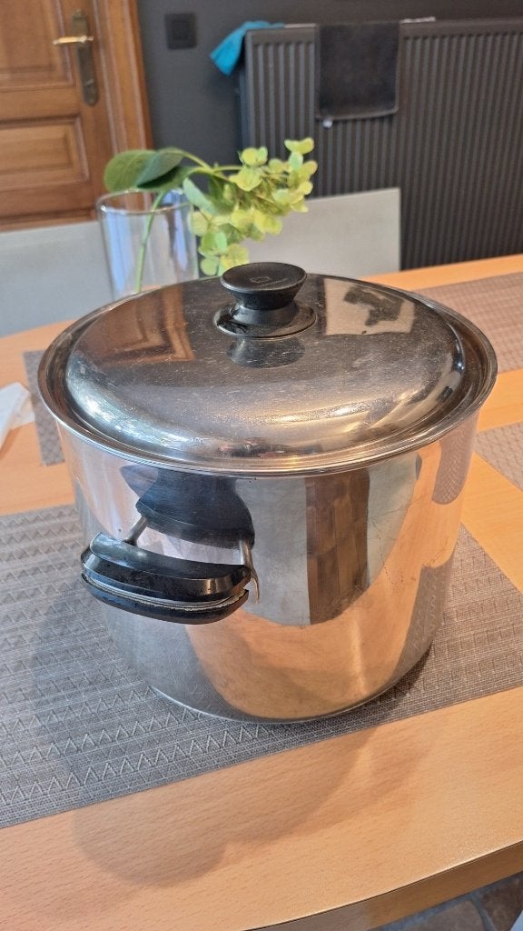 Marmite Lagostina 10 litres, Enlèvement ou Envoi, Aluminium, Utilisé, Autres marques