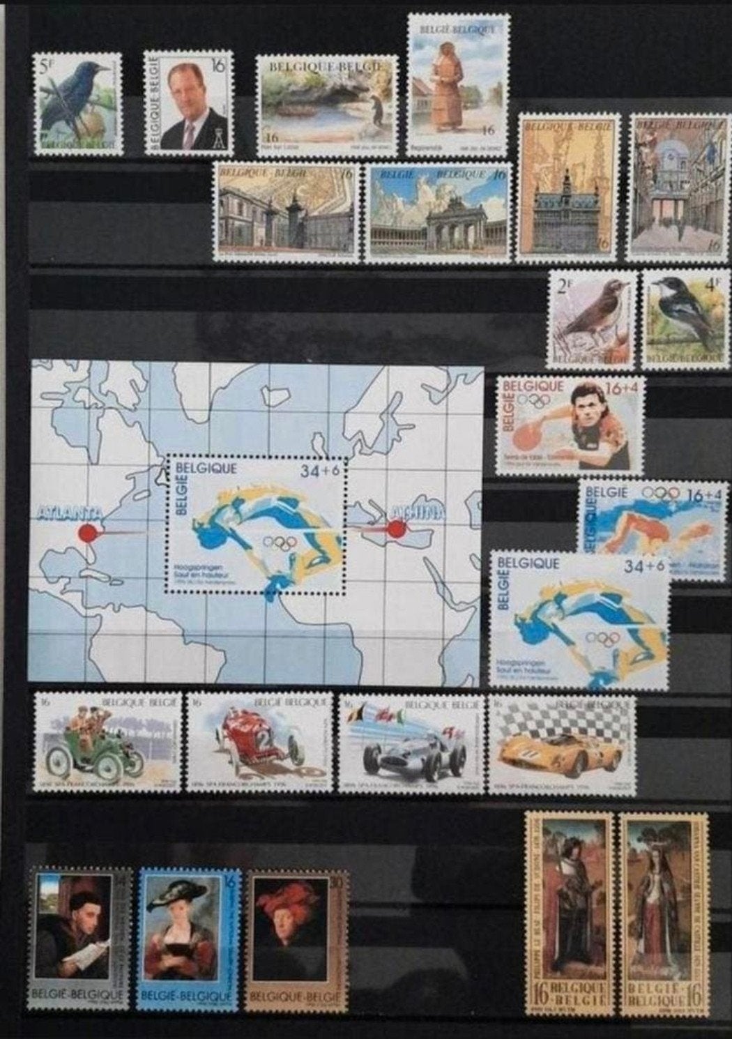 Belgique : COB 2624/80 ** Année complète 1996., Timbres & Monnaies, Sans timbre, Neuf, Enlèvement ou Envoi, Non oblitéré