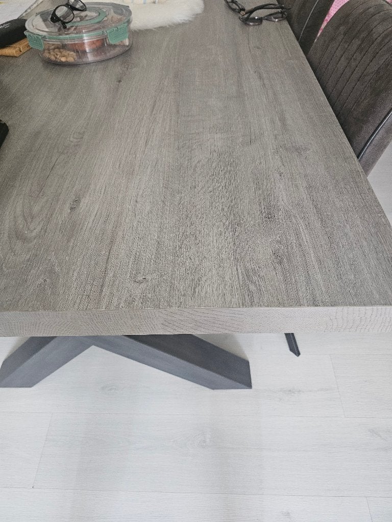 Tafelblad, Huis en Inrichting, Tafels | Eettafels, Ophalen, 100 tot 150 cm, Zo goed als nieuw, Vijf personen of meer