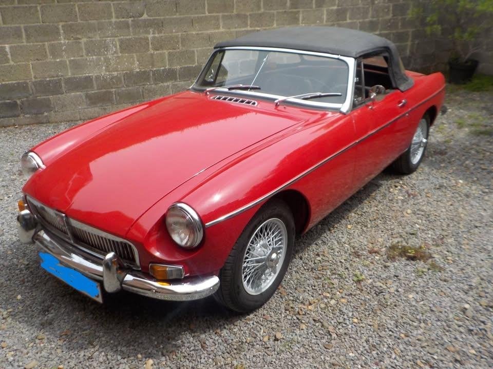 MGB roadster 1963 a vendre ou échange, Autos, Cuir, Achat, Intérieur cuir, Particulier