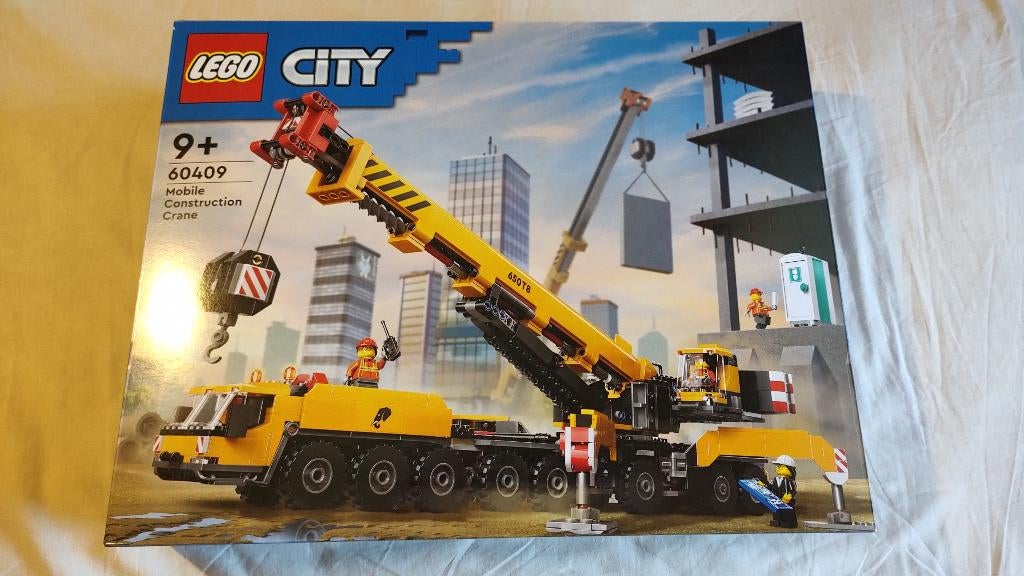 Lego City 60409 + 60450 – Gele mobiele kraan + wiellader, Enfants & Bébés, Jouets | Duplo & Lego, Neuf, Lego, Ensemble complet