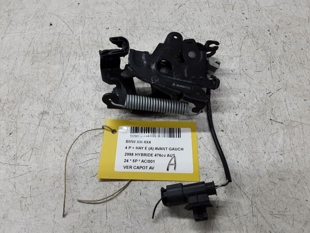 SERRURE CAPOT BMW XM (09) (01-2022/-), Utilisé, BMW, Petuelring 130
80809  München, DE, Bayerische Motoren Werke AG