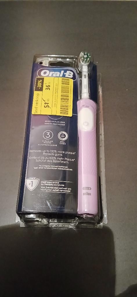 Elektrische tandenborstel, Handtassen en Accessoires, Uiterlijk | Mondverzorging, Ophalen of Verzenden, Nieuw, Tandenborstel