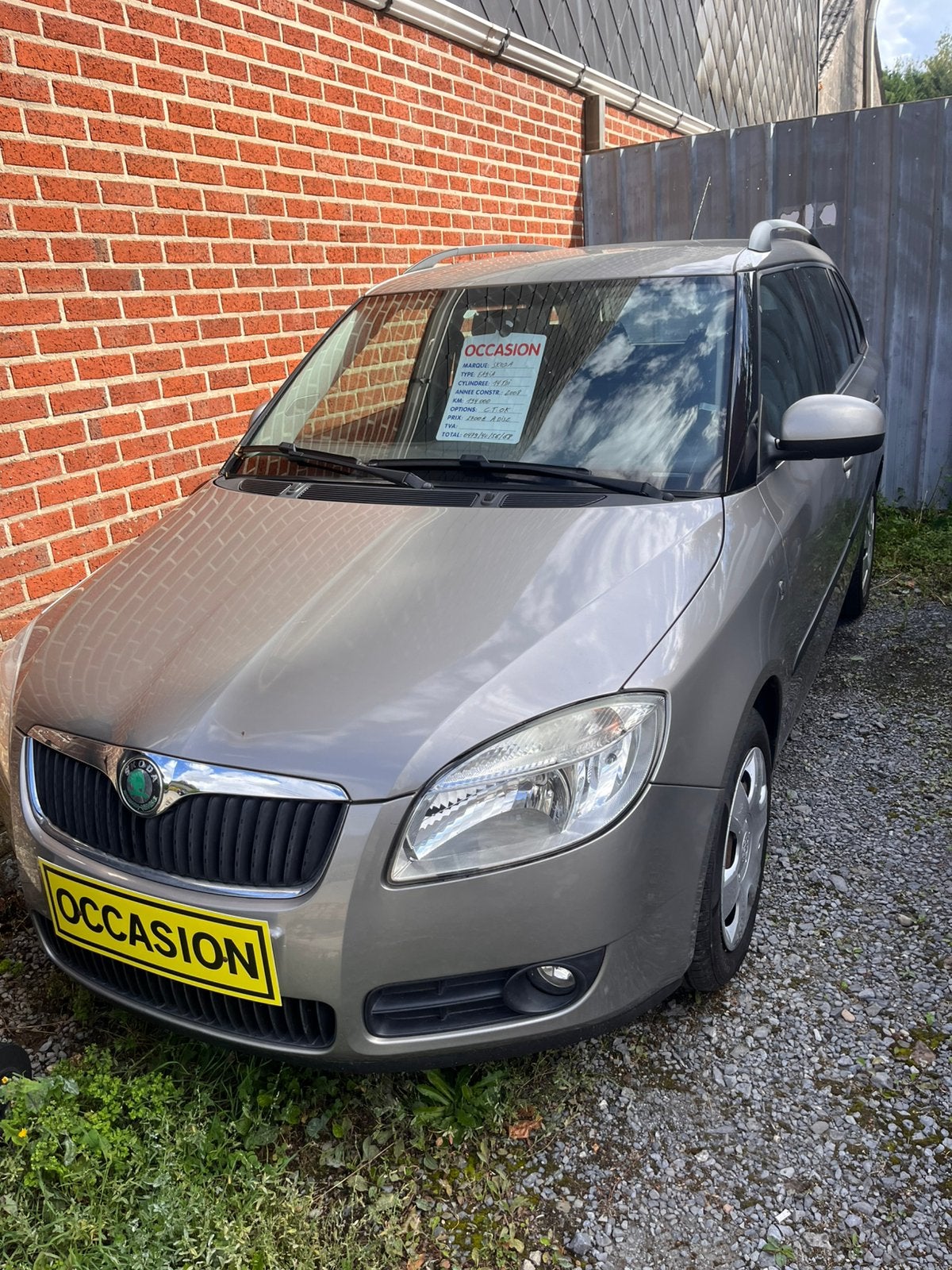Skoda pret à immatriculer, Achat, Air conditionné, Particulier, Fabia