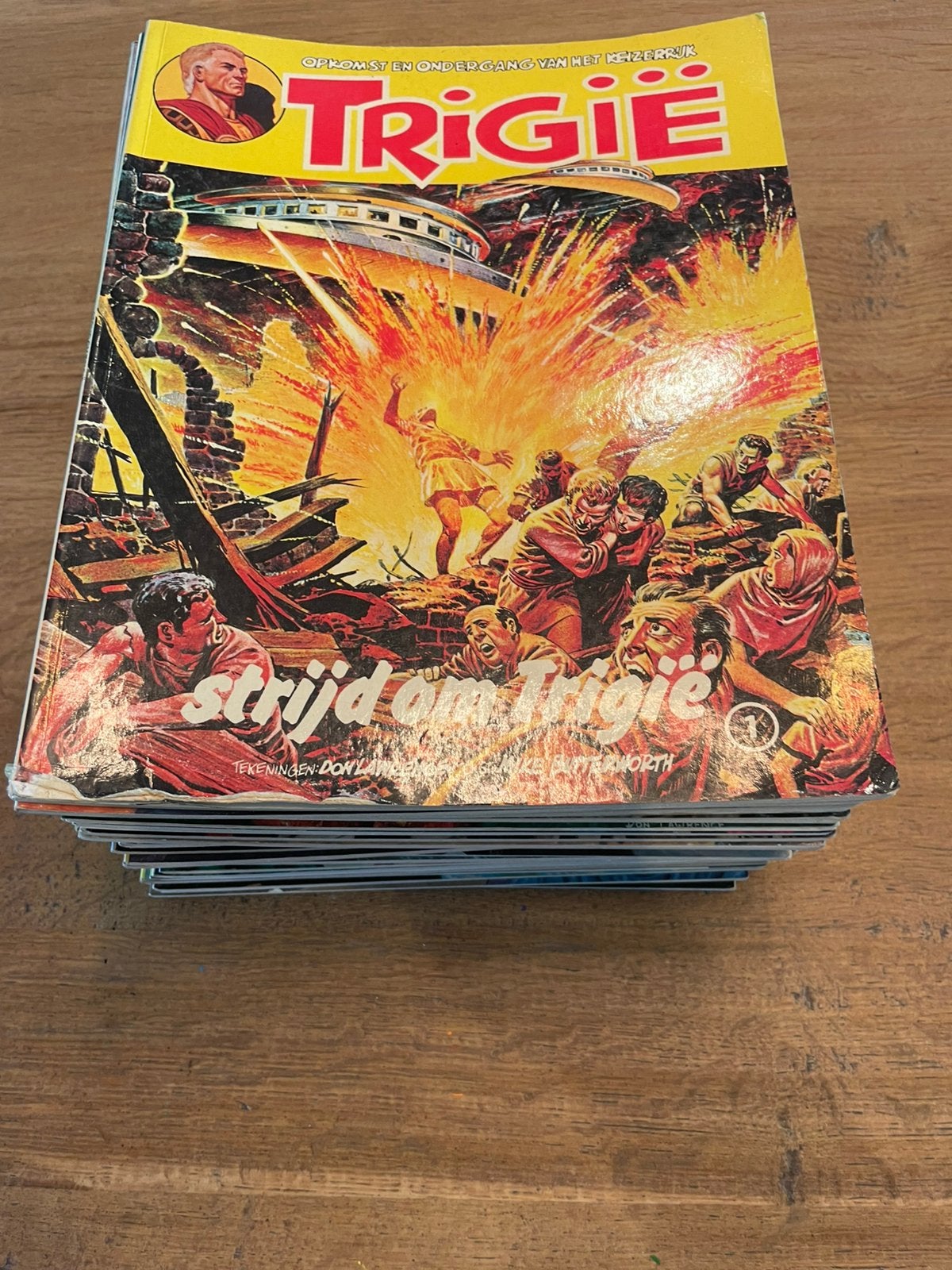 Trigië Volledige reeks tem nr 35, Boeken, Stripverhalen, Complete serie of reeks, Ophalen of Verzenden, Zo goed als nieuw