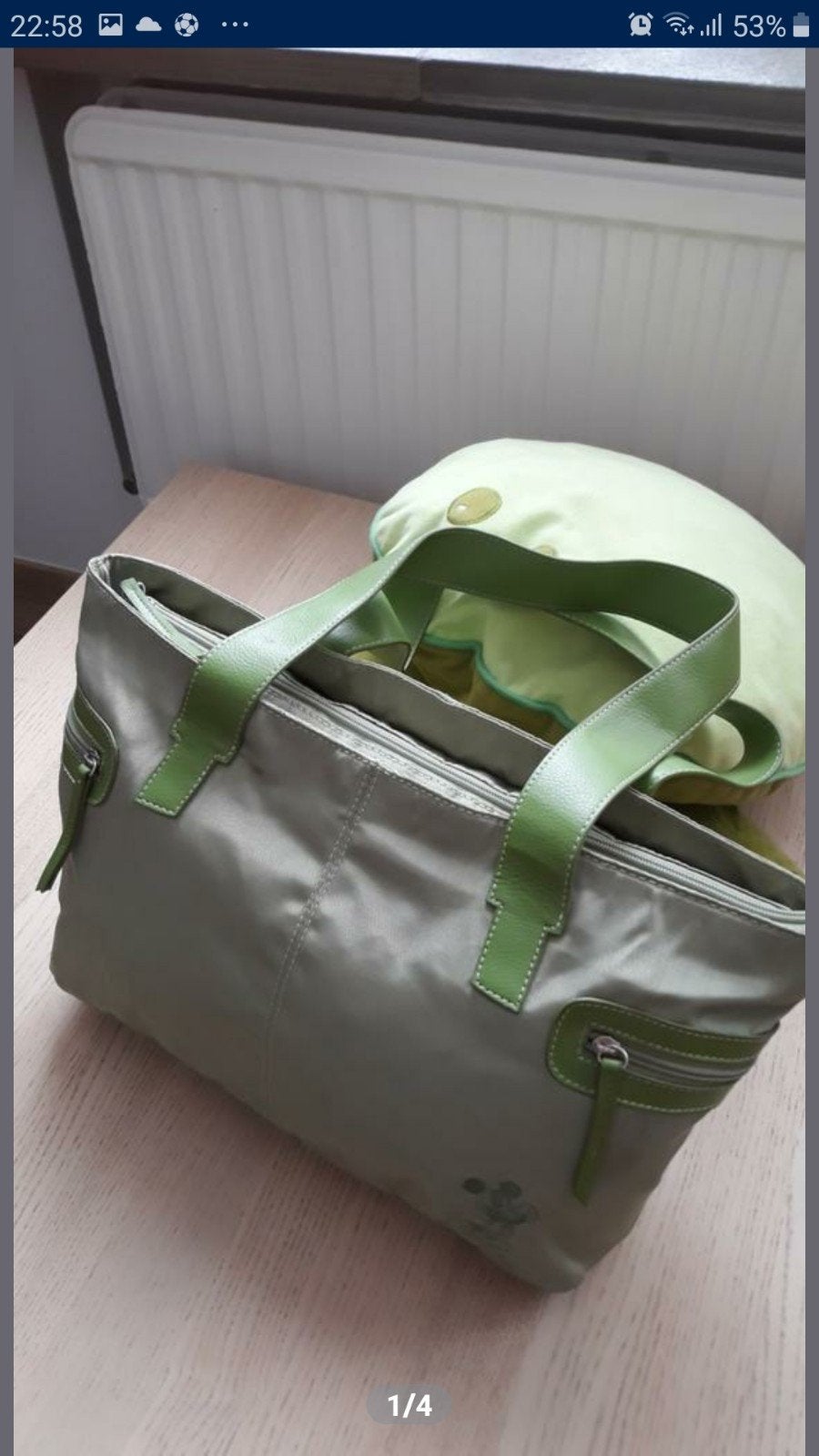 sac vert ecole mini, Enlèvement