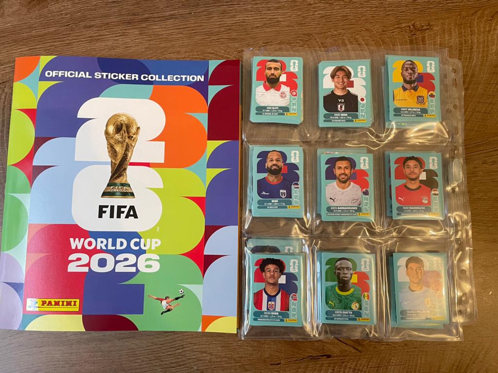 Panini Wk FIFA World Cup 2026 – VOLLEDIGE SET (980 stickers), Enlèvement, Comme neuf
