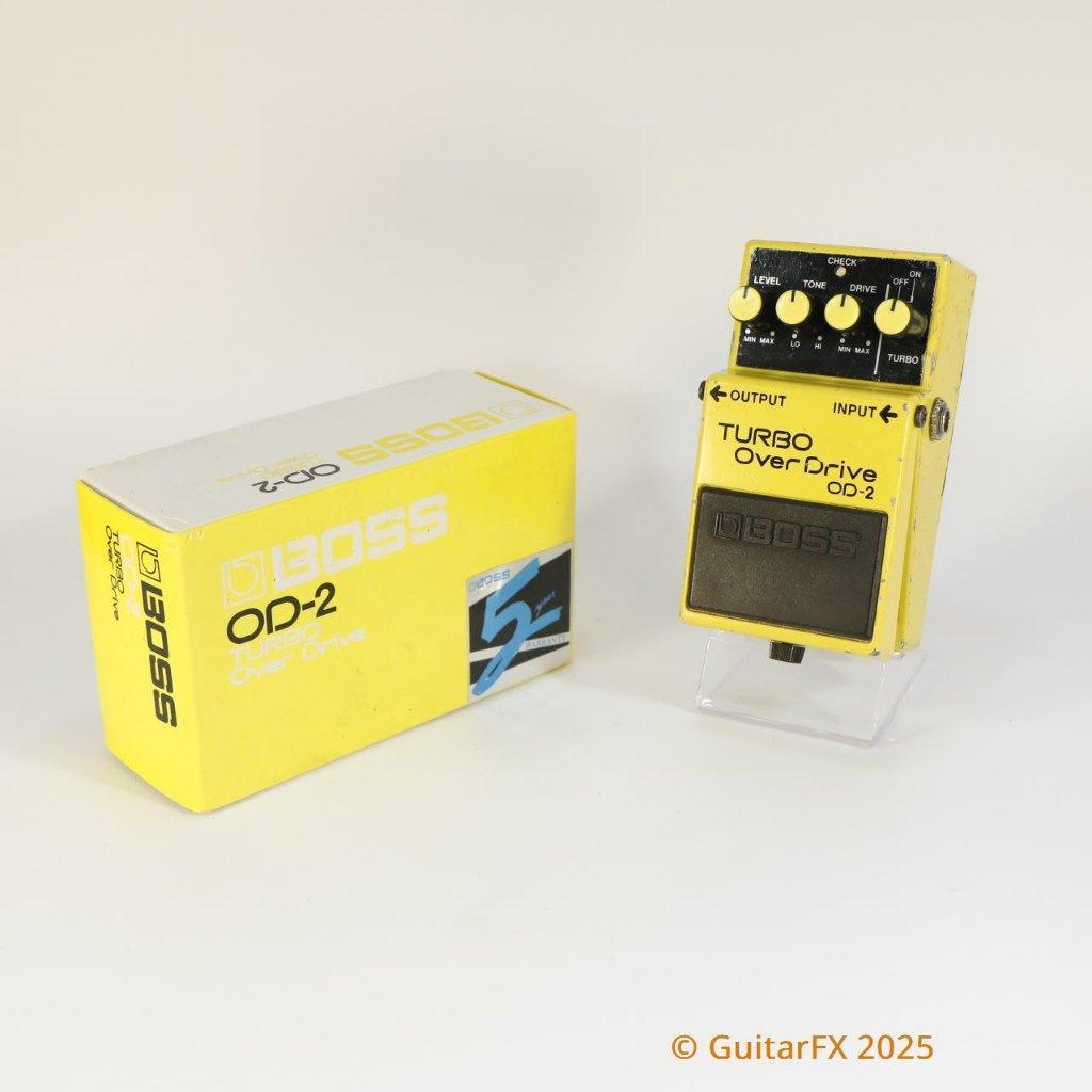 Boss OD-2 Turbo overdrive modded studio quality (made in Tai, Muziek en Instrumenten, Ophalen of Verzenden, Gebruikt