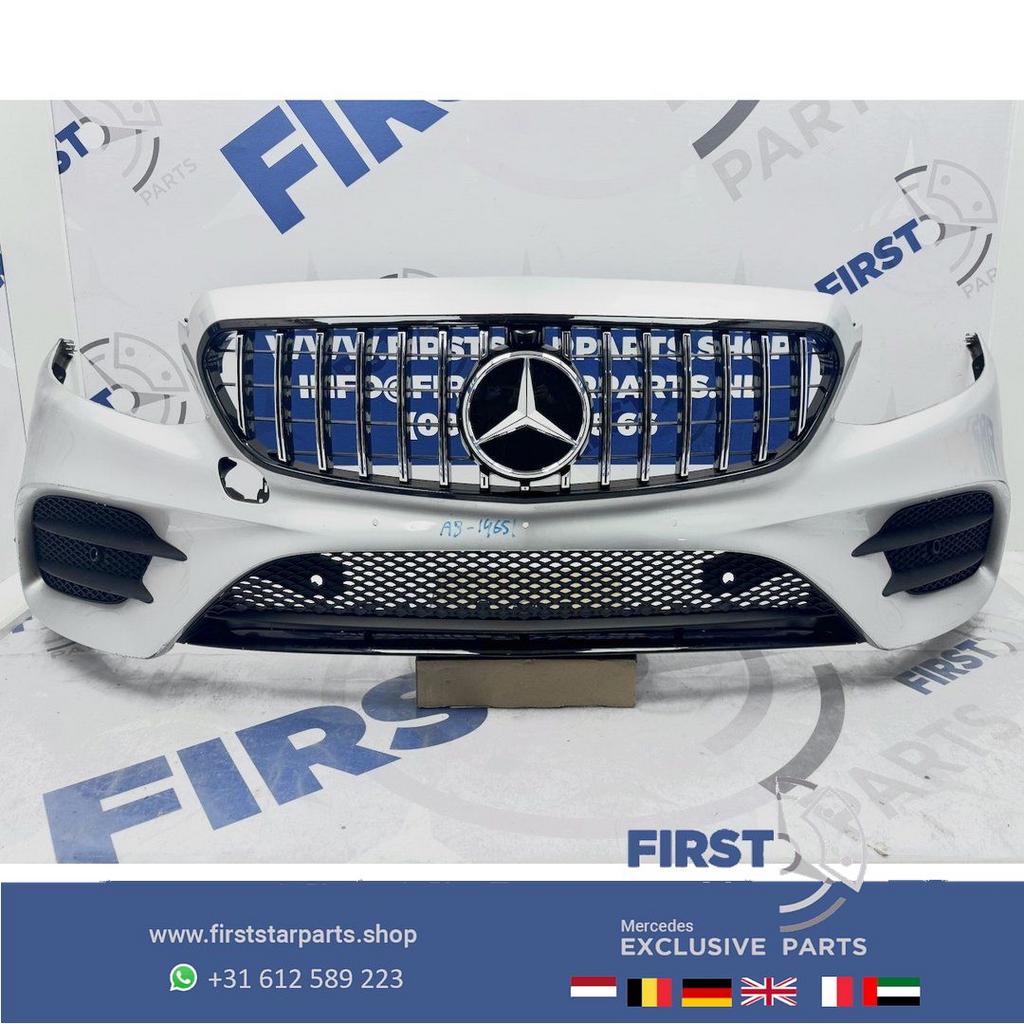 W213 BUMPER AMG LINE E43 VOORBUMPER COMPLEET + GT GRIL S213