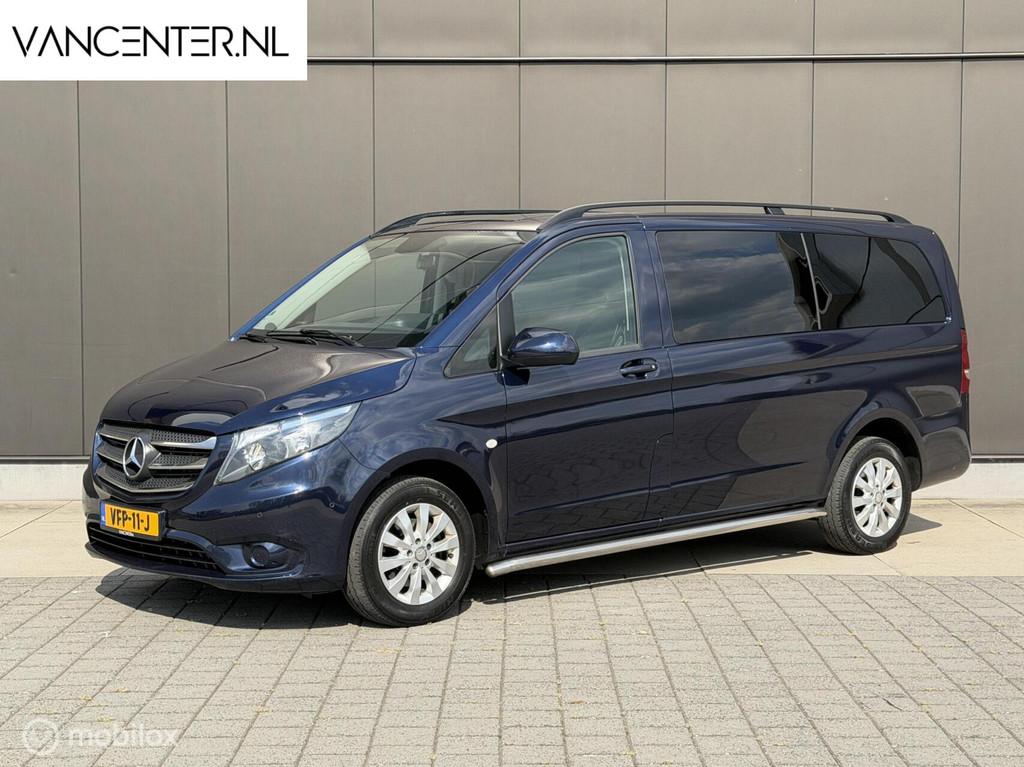 Mercedes Vito DC 114 CDI Automaat L2 Lang Leder Trekhaak, Autos, Camionnettes & Utilitaires, Entreprise, 2000 kg, Carnet d'entretien