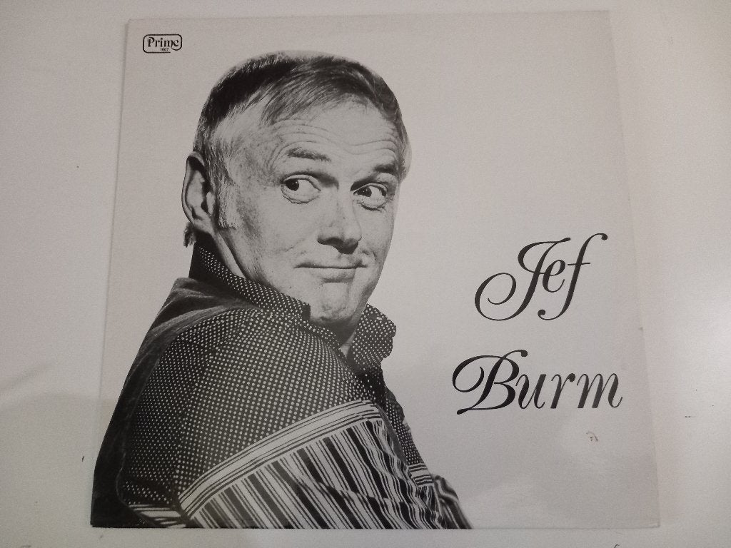 *Gesigneerd* Vinyl LP Jef Burm Brussel Film Acteur Folk, Ophalen of Verzenden, 12 inch