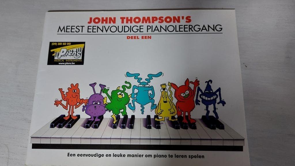 Piano leren spelen, Boeken, Muziek, Ophalen, Zo goed als nieuw, Instrument, John Thompson