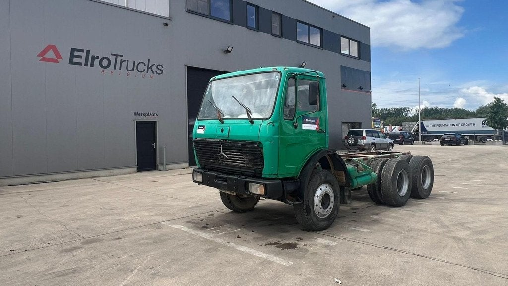 Mercedes-Benz SK 2228 (V8 / GRAND PONT / LAMES / BIG AXLE /, Auto's, Vrachtwagens, Euro 2, Achterwielaandrijving, Overige kleuren