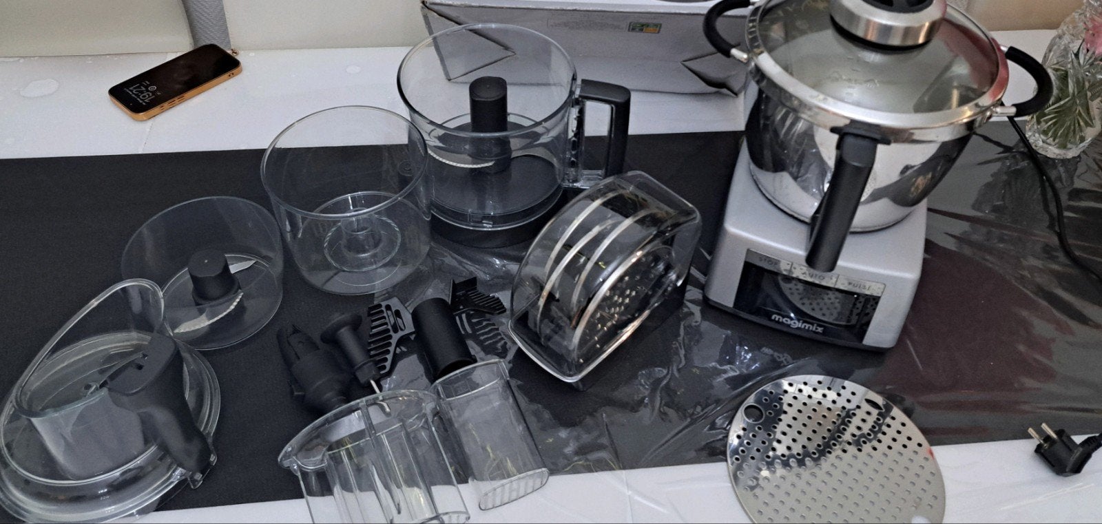 Magimix Cook Expert robotstoomboot met volledige chopper, Ophalen of Verzenden, Gebruikt