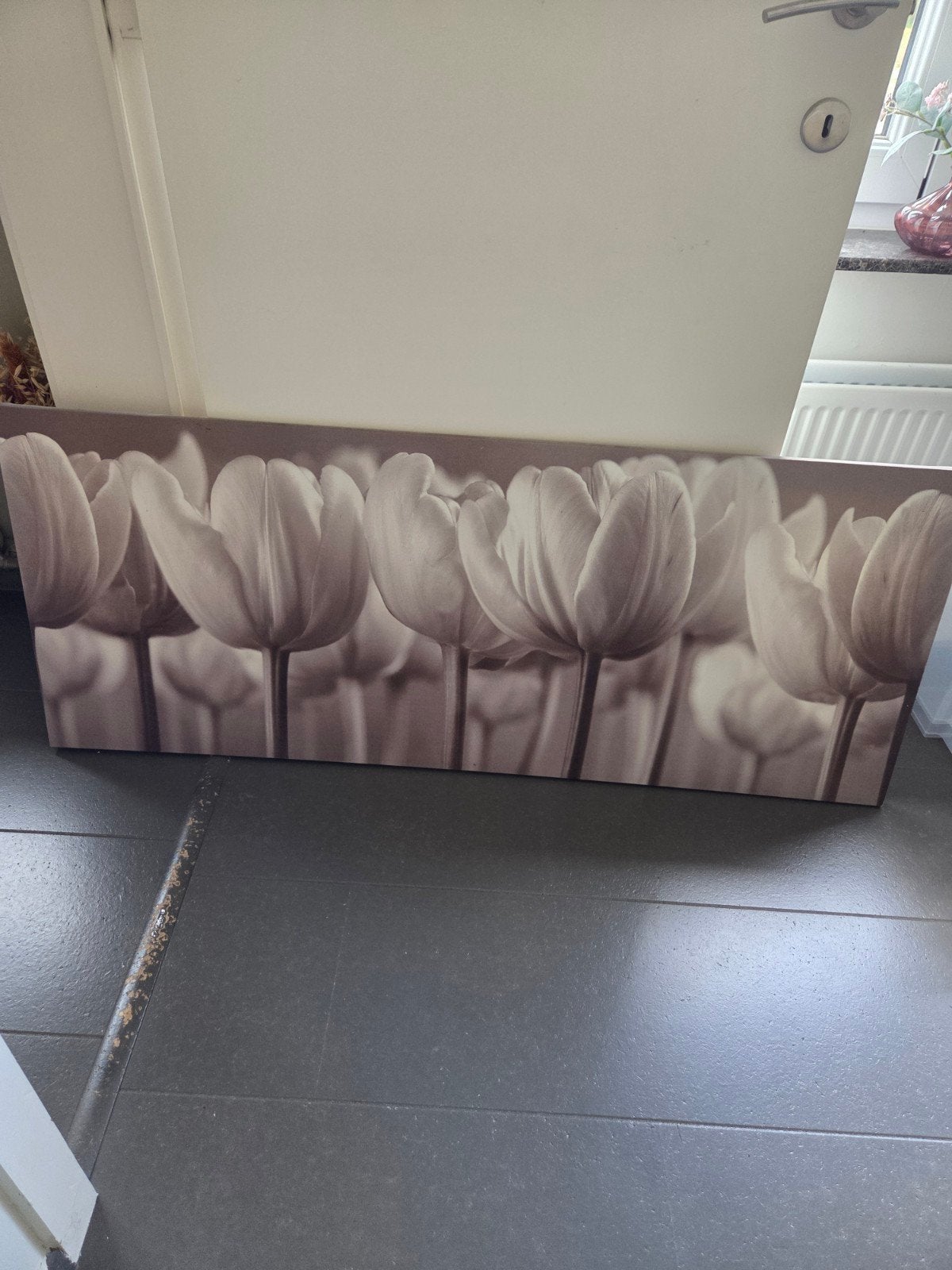 canvas bloemen, Enlèvement, Utilisé, Moins de 150 cm