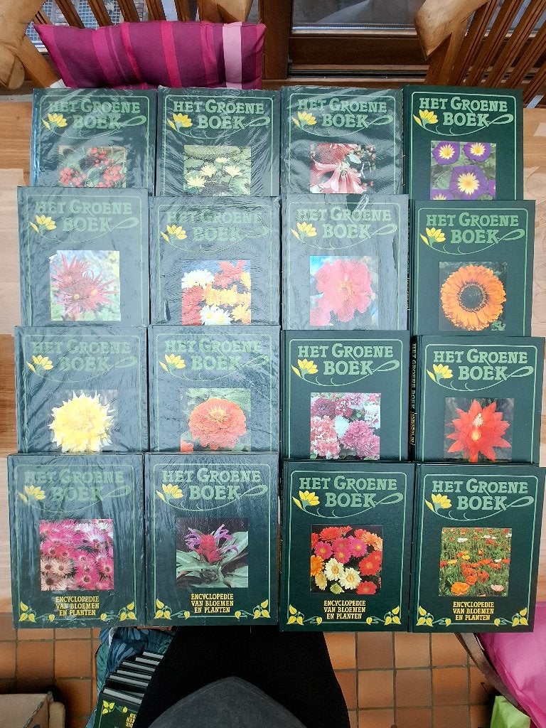 Collectie 31 boeken encyclopedie bloemen en planten, Boeken, Ophalen, Zo goed als nieuw, Bloemen en Planten, Complete serie