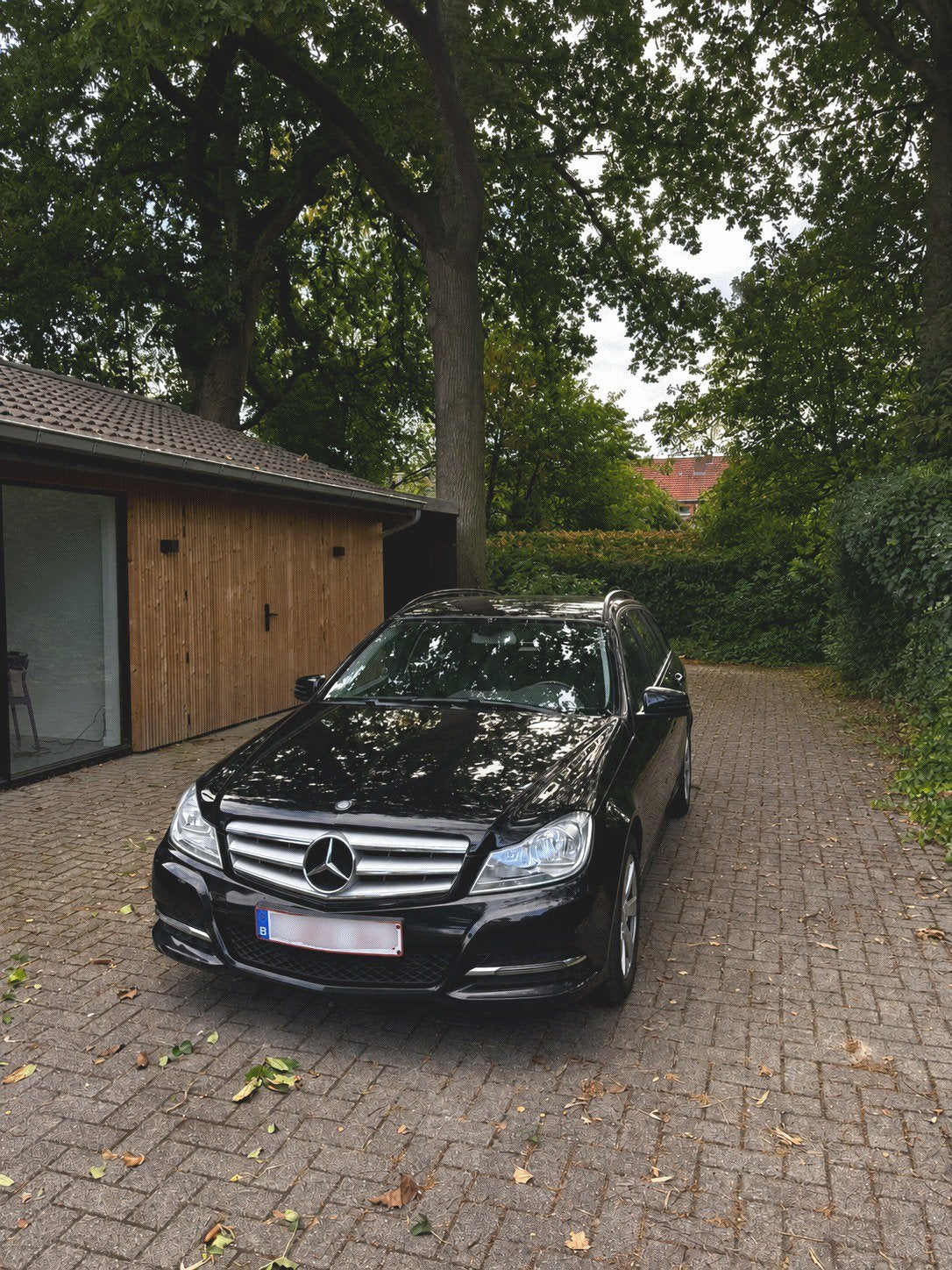 Mercedes Benz C Klasse 180 Break, Auto's, Mercedes-Benz, Automaat, Zwart, Break, Particulier