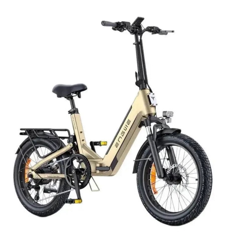 ENGWE L20 3.0 Boost volledig verend, lage instap ,vouwfiets, Overige merken, Nieuw, Ophalen of Verzenden, 50 km per accu of meer