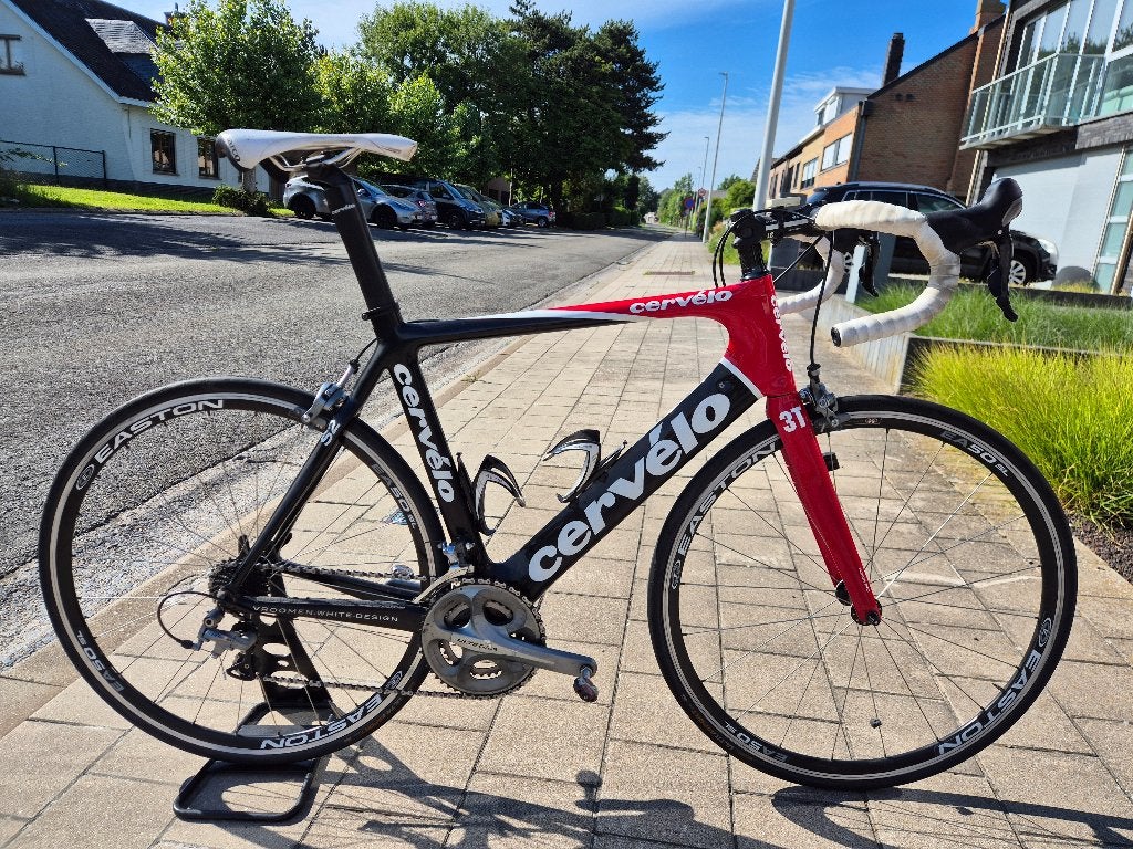 Koersfiets Cérvelo S2, 28 inch, Gebruikt, Carbon, 15 tot 20 versnellingen