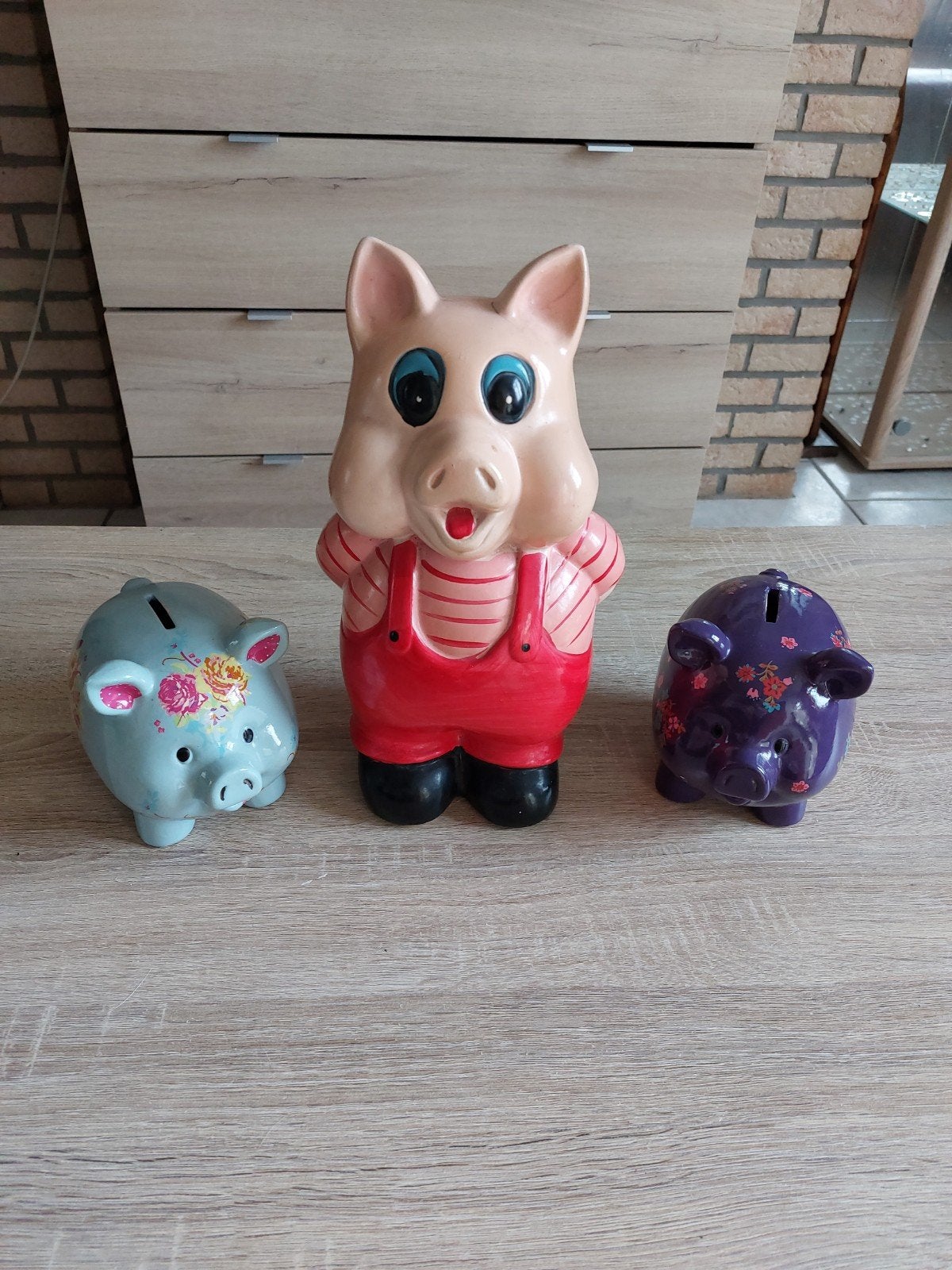 Tirelire : 3 tirelires cochons, Ophalen of Verzenden