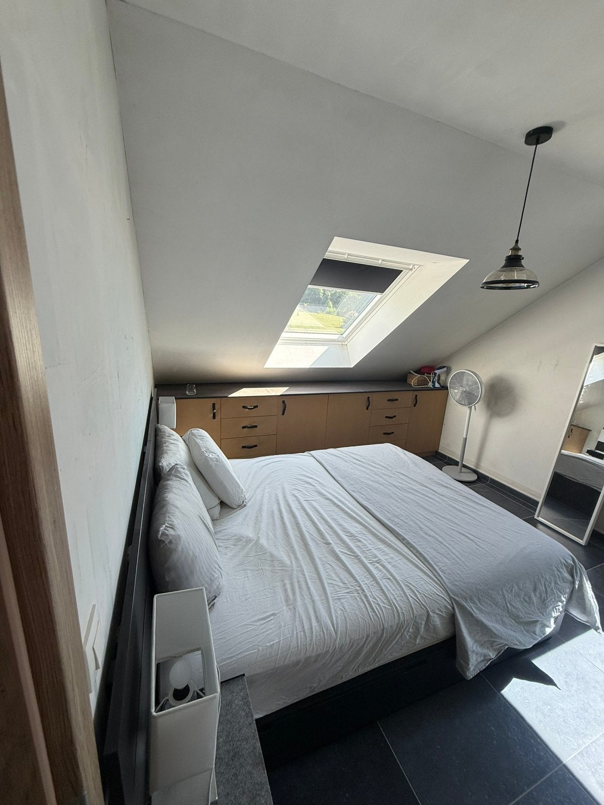 Chambre a coucher complete 2 personnes, Enlèvement, Comme neuf, Deux personnes, Moderne