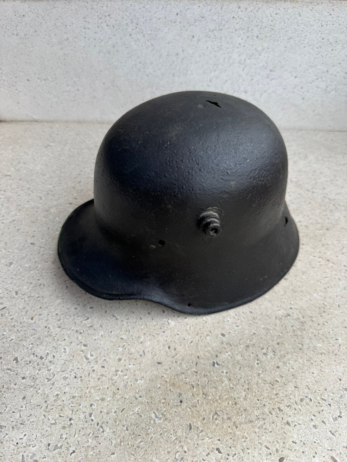 Wo1 Duitse helm, Verzamelen, Ophalen of Verzenden